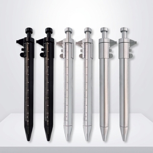 Stylo bille en plastique avec calibre vernier intégré, personnalisable avec logo, pour le bureau et la cartographie - Fournisseur d'usine SEAPEN - Product Image 1