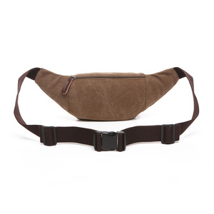 Bolso Bandolera Cuadrado Horizontal Vintage Personalizado al por Mayor, Riñonera de Lona Unisex Retro Casual para Viajes - Product Image 3