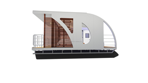 <span class=keywords><strong>ANLAN</strong></span> Villa sur l'eau Péniche Maison flottante Villa de luxe préfabriquée Maisons détachables préfabriquées - Product Image 3