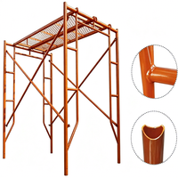 Échafaudage mobile léger en acier galvanisé Layher pour la construction en hauteur