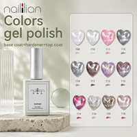 Vernis à ongles en gel Naililian, 132 couleurs, gel UV pour salon de manucure, ensemble de gel à ongles