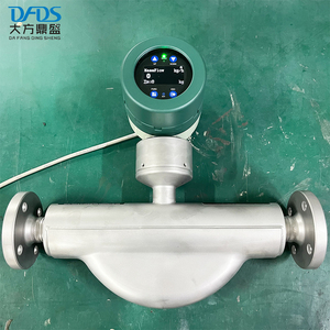 Débitmètre massique Coriolis 24V 220V 0,1% 0,2% haute précision SS304 4-20mA RS485 Modbus <span class=keywords><strong>DN</strong></span> 25 pour GPL et gaz naturel - Product Image 4
