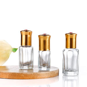 Botol bola rol unik Rollon minyak esensial Attar Arab botol kaca parfum <span class=keywords><strong>Roll</strong></span> <span class=keywords><strong>on</strong></span> <span class=keywords><strong>3ml</strong></span> 6ml 9ml 12ml - Product Image 4