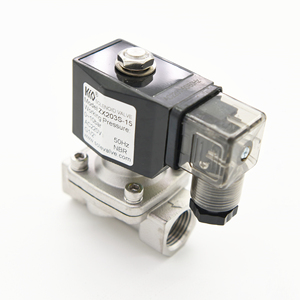 1/2" 15mm 2 Position 2 Way Direct Acting Stainless Steel 110-220V Normally Closed Electron Magnetic for Water air Etc. - Product Image 3