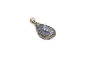 Colgante de Silicona Natural Hecho a Mano, Joyería de Plata de Ley 925, Colgante de Plata Boho de Moda para Mujer, Proveedor Mayorista Directo de Fábrica - Product Image 4