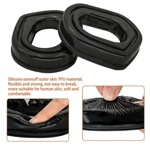 Almohadillas de Gel para Auriculares Compatibles con Auriculares Tácticos <span class=keywords><strong>EARMOR</strong></span> M31/M32, Cancelación de Ruido, Protección Auditiva, Adaptador para Auriculares de Tiro - Product Image 5
