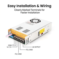 Alimentation à découpage AC-DC série SC-350 350W 24V SMPS à sortie unique UPS pour l'automatisation industrielle avec garantie de 2 ans