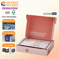 Boîte cadeau de luxe rigide en deux parties 2026 XP OEM Premium avec fermeture magnétique, en velours doux et feuille d'or, emballage personnalisé en papier kraft