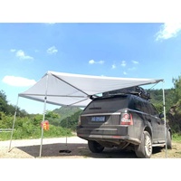 Tissu de toile d'auvent de poteau en aluminium debout libre de 270 degrés pour le camping extérieur de voiture
