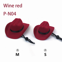Mini chapeau Lafufu en gros pour poupées de la génération 1 et 2, accessoire inspiré du chapeau de cowboy, mini chapeau uniquement - pas de poupées incluses