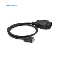 Cable RS232 Serial VGA DB9 hembra a OBD2 de alta calidad para diagnóstico de coche OBDII adaptador de 16 pines a DB9