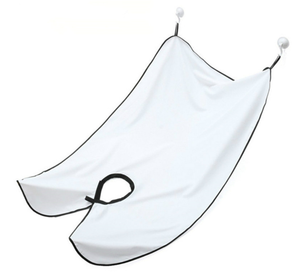 Cape de rasage en polyester imperméable avec logo personnalisé Tablier à <span class=keywords><strong>barbe</strong></span> Bavoir pour hommes - Product Image 4