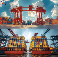 Agence de transport maritime, logistique porte-à-porte, service d'agent d'expédition pour l'exportation de Chine vers les Émirats arabes unis, spécialisé dans le LCL + Express