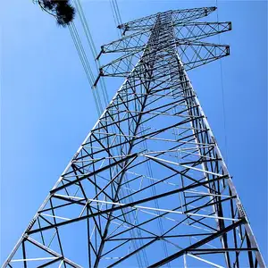 Customized Good Quality Steel Power Tower 110KV Galvanized Electricity Power Line Tower