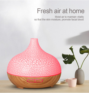 Máquina de aromaterapia inteligente con WiFi Crackle, difusor de aceite esencial, niebla fría, humidificador de aire ultrasónico de grano de madera, difusor de cebolla YS - Product Image 3