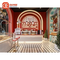 Système de présentoir de comptoir pour café, fournisseur ODM, multi-niveaux, en plexiglas, éclairage LED, écologique, durable, pour la vente au détail