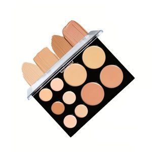 Cubriendo cicatrices <span class=keywords><strong>de</strong></span> acné <span class=keywords><strong>ojeras</strong></span> logotipo personalizado maquillaje facial cobertura completa <span class=keywords><strong>HD</strong></span> CREMA CONTORNO Color <span class=keywords><strong>Corrector</strong></span> paleta <span class=keywords><strong>corrector</strong></span> - Product Image 1