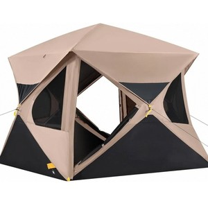 Carpa de Camping Simple de Apertura Rápida para Varias Personas, Fácil de Plegar, Impermeable, con Protección Solar, Doble Capa, para las Cuatro Estaciones - Product Image 1