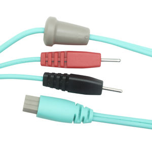 Hete Verkoop Elektrode Medische Kabel 6-Pins Connector Naar Dubbele 2.0Mm Elektrode Pin Kabel Voor Fysiotherapie Machine - Product Image 2