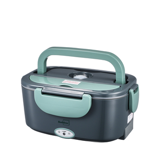 Boîte à <span class=keywords><strong>lunch</strong></span> <span class=keywords><strong>chauffante</strong></span> électrique portable approuvée CE/ETL de 1,5 L avec sac de transport isolé et cuillère à fourchette - Product Image 1