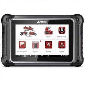 ANCEL MT700 Scanner OBD2 per Moto, Strumento Diagnostico Completo, Programmazione e <span class=keywords><strong>Codifica</strong></span> del Modulo di Controllo, Compatibile con la Maggior Parte delle Moto - Product Image 1