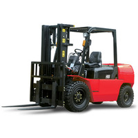 Camion diesel série REDLIFT 4t hauteur de levage 5000mm changement latéral et réglage automatique de la fourche CE ISO personnalisé
