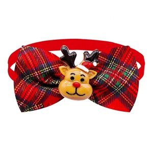 <span class=keywords><strong>Collier</strong></span> réglable en polyester pour <span class=keywords><strong>chien</strong></span>, motif 3D Père Noël, renne, clochette, neige, ornements de Noël, style western mignon, mode hiver-été - Product Image 4