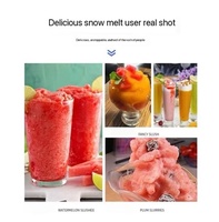 Machine à granita commerciale bon marché, machine à granita Daquiri Slash Eismaschin, machine à slush Daiquiri, machine à glace pilée à vendre