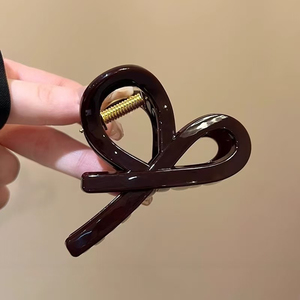 2026 Hot Selling High Quality Temperament Elegant Plastic Geometric Hairpin Women's Hairpins Fashionable Jewelry Wholesale - Product Image 4