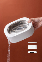 Nettoyeur ultrasonique électrique GT-U2 GT SONIC, pour usage domestique, portable, réservoir en acier inoxydable numérique, 0,5 L, 45 kHz, pour montres et bijoux 1
