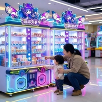 Machine de jeu d'arcade de récompense avec balles tournantes et jeu de la balle chanceuse à prix, pour centre de divertissement intérieur
