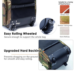 Bolsa de Béisbol y Sóftbol <span class=keywords><strong>con</strong></span> <span class=keywords><strong>Ruedas</strong></span> Antirrobo Personalizada <span class=keywords><strong>con</strong></span> Soporte <span class=keywords><strong>para</strong></span> Bates, Bolsa de Equipamiento Deportivo <span class=keywords><strong>con</strong></span> <span class=keywords><strong>Ruedas</strong></span> de Gran Capacidad - Product Image 4