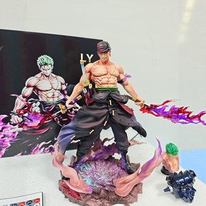 <span class=keywords><strong>Figurine</strong></span> <span class=keywords><strong>Roronoa</strong></span> <span class=keywords><strong>Zoro</strong></span> de One Piece brandissant un couteau, best-seller, article de merchandising d'anime, <span class=keywords><strong>figurine</strong></span> d'action, jouet tendance, décoration de bureau - Product Image 2