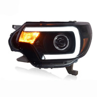 Phares de projecteur LED haute performance pour Tacoma 2012-2015 avec barre lumineuse séquentielle DRL 12V 6000K, pièces automobiles neuves de haute qualité