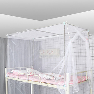 Nouveau modèle de tente de lit individuelle pour dortoir étudiant, anti-moustiques et à installation requise - Product Image 3