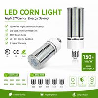 Ampoule LED Corn Super Lumineuse 120lm/W Culot E26 E27 E39 E40 27W 36W 45W 54W 60W pour Éclairage d'Entrepôt et Lampadaires