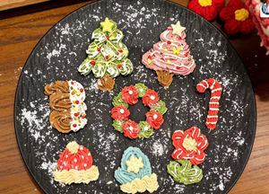 Biscoitos de Natal Artesanais Naturais para Animais de Estimação Sabor <span class=keywords><strong>Chocolate</strong></span> Petiscos para Cães Alimento de Recompensa para Treinamento - Product Image 5