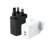Chargeur USB C à charge rapide 65W Type C PD QC3.0 Adaptateur multi-ports pour smartphone et montre intelligente Protection OCP OEM