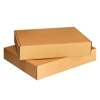 Rectangle long pliable personnalisé Recy envoi à plat Caja De Embalaje Carton pour Envios Corrugado petite boîte de déménagement en carton ondulé