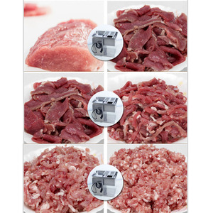 Mesin Pengiris Daging Listrik Jz Stainless Steel Komersial untuk Daging Segar