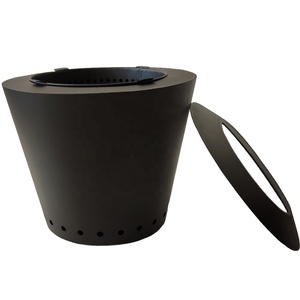 Kingjoy-fogón de acero sin humo para acampar, fogón para exteriores - Product Image 4