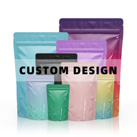 Emballage de café en plastique avec fermeture éclair personnalisée, emballage de café en grains, sachet refermable pour café