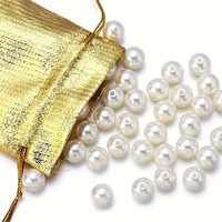 Pochette à Bijoux Réglable en Satin Argent et Or de Luxe, Textile d'Emballage de Cadeaux de Noël et de Mariage Personnalisés Sérigraphiés
