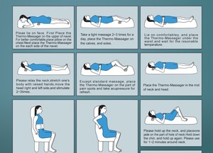 Vibrateur électrique de thérapie à longue vague, boule de soins de santé, objet automatique, projecteur Jade pour le corps, 11 boules - Product Image 6