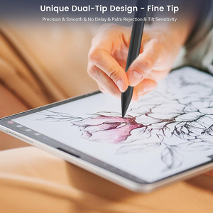 Stylo de haute qualité <span class=keywords><strong>dessiner</strong></span> <span class=keywords><strong>sur</strong></span> <span class=keywords><strong>iPad</strong></span> rejet de paume actif magnétique double embouts écran de charge rapide stylo anti-tactile pour <span class=keywords><strong>ipad</strong></span> - Product Image 3