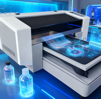 Machine d'impression numérique automatique directe sur vêtement DTG DTF à double usage pour l'impression de t-shirts, de sweats à capuche et de jeans