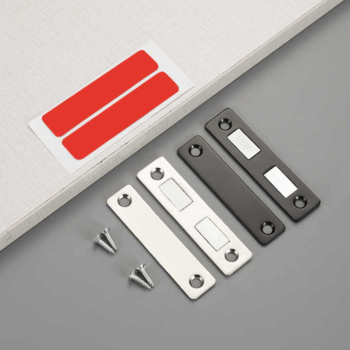 No - Drill Ultra - Thin 90 - Degree Double Magnetic Door Stopper supplier