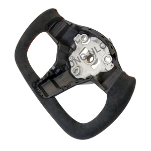 <span class=keywords><strong>Volant</strong></span> en cuir suédé compatible Tesla Model Y 3 2016-2023, <span class=keywords><strong>volant</strong></span> personnalisable sans chauffage, juste la coque du clignotant - Product Image 3