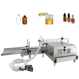 Machine de remplissage de bouteilles de haute précision, automatique, de bureau, à 6 têtes, à pompe péristaltique, pour boissons, produits chimiques, économie d'énergie - Product Image 3