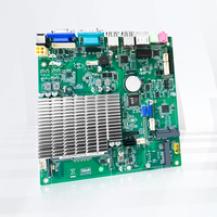 HISWISER J1800 Intel CPU intégré Carte mère DDR3L 1333 MHz/1066 MHz Max 8 Go Mini PCIe WiFi MSATA Nouveau